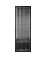 Haze Wall Cabinet, reeded glass 35x100 fra Ferm Living - Black - Jacobsen Plus