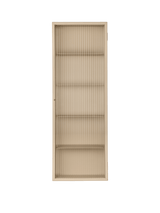 Haze Wall Cabinet, reeded glass 35x100 fra Ferm Living - Cashmere - Jacobsen Plus
