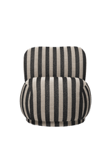 Rico Lounge Chair Piccolo fra Ferm Living - Swivel Louisiana Sand/Black - Jacobsen Plus