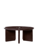 Deya udendørs sofabord, Ø80 fra Ferm Living - Chestnut Brown - Jacobsen Plus
