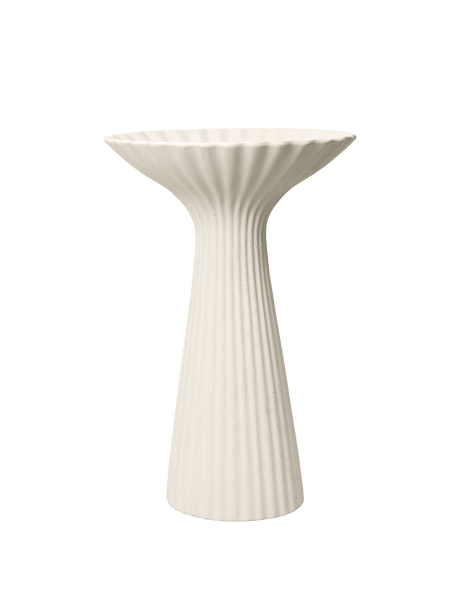 Fountain Pedestal Bowl, Ivory fra Ferm Living - 1 - Jacobsen Plus