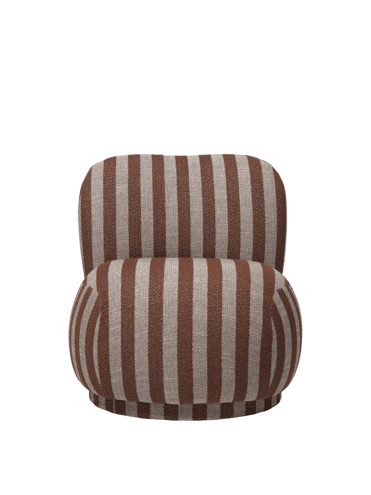 Rico Lounge Chair Piccolo fra Ferm Living - Swivel Louisiana Sand/Chocholate - Jacobsen Plus
