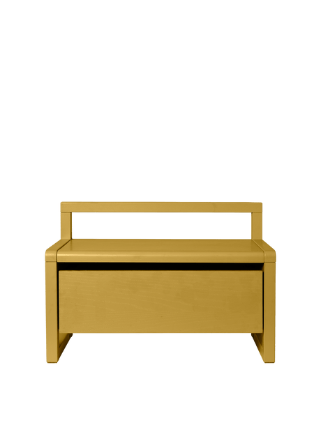 Little Architect opbevaringsbænk fra Ferm Living - Yellow - Jacobsen Plus