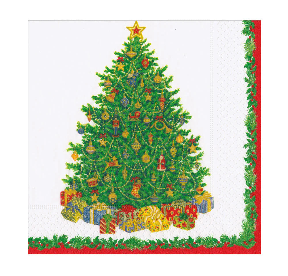 Napkin-Christmas tree - Juleservietter fra Caspari - 1 - Jacobsen Plus