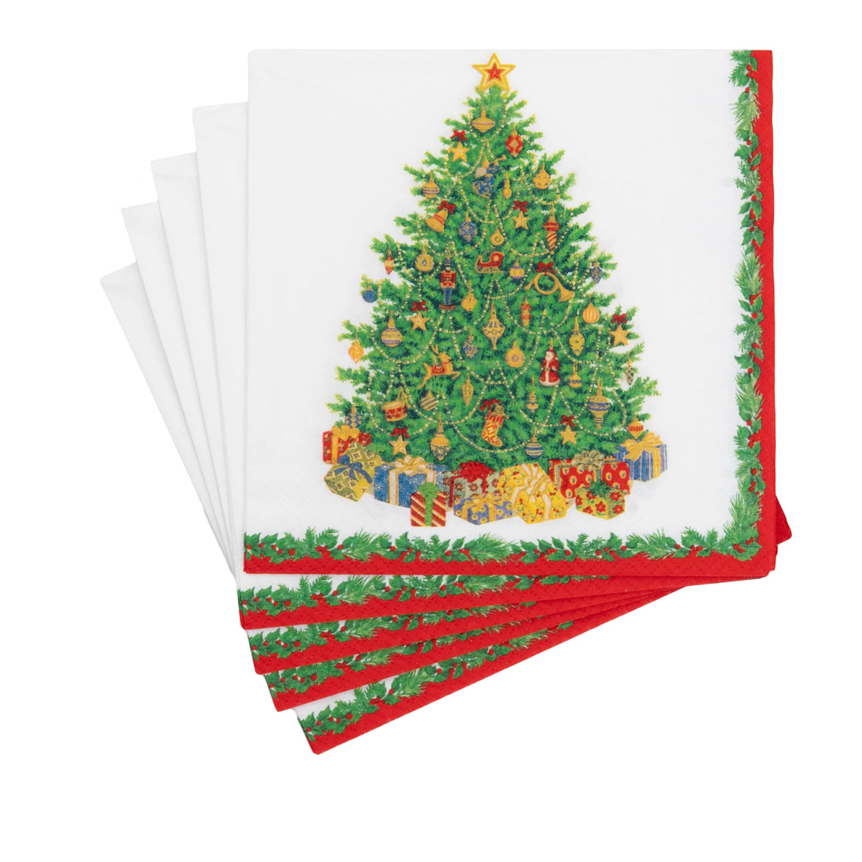 Napkin-Christmas tree - Juleservietter fra Caspari - 2 - Jacobsen Plus