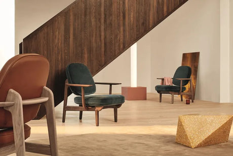 Fred Lænestol, olieret eg fra Fritz Hansen - Christianshavn / BLACK UNI (1175) - Jacobsen Plus