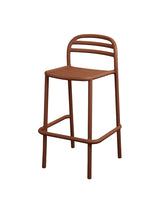 Bliss Udendørs Barstol fra Cane-line - Desert red - Jacobsen Plus