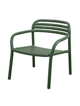 Bliss Udendørs Loungestol fra Cane-line - Dark green - Jacobsen Plus