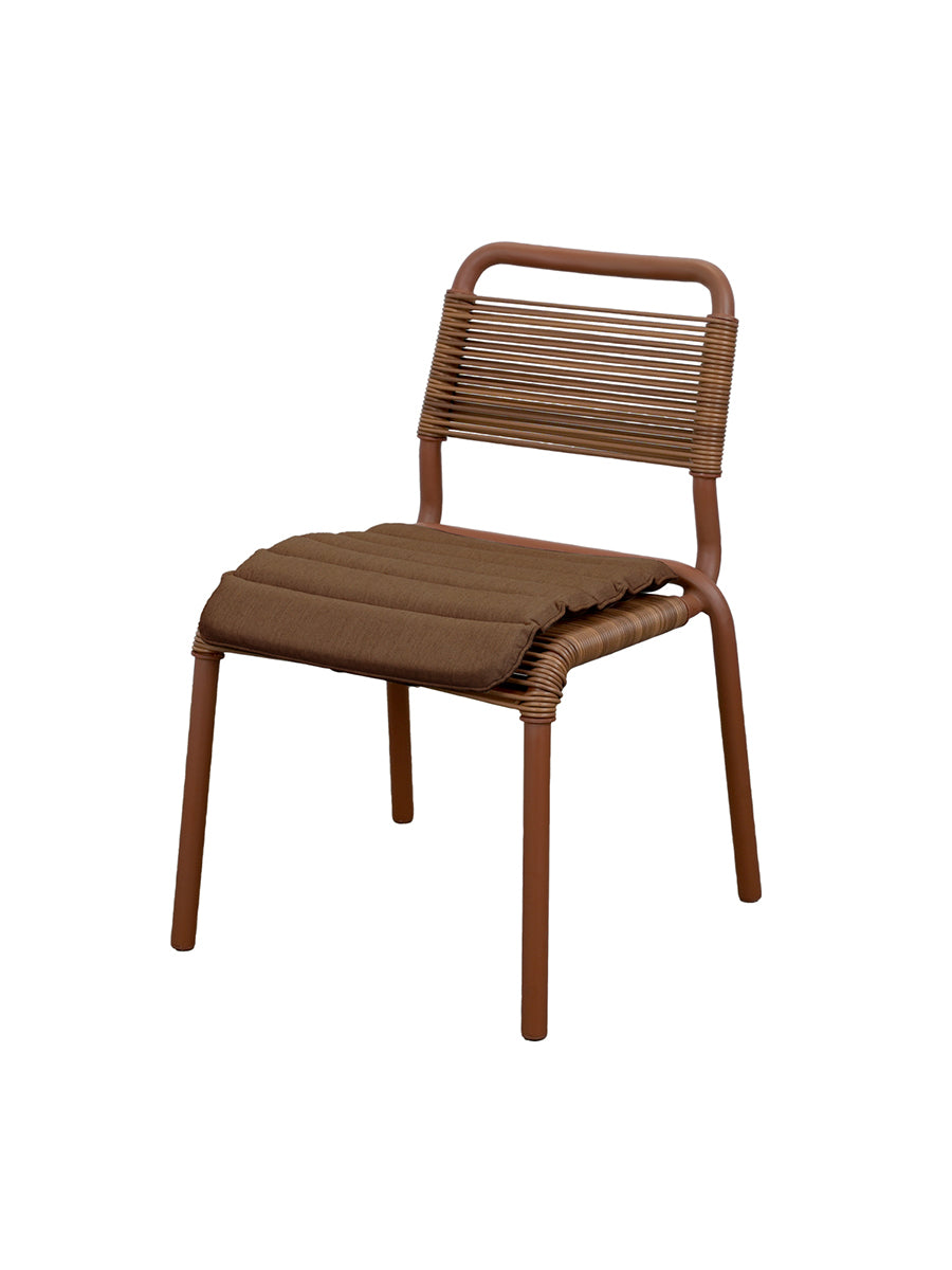 Sædehynde til Al Dente Havestol fra Cane-line - Desert red - Jacobsen Plus