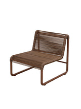 Al Dente Udendørs Loungestol fra Cane-line - Desert red - Jacobsen Plus