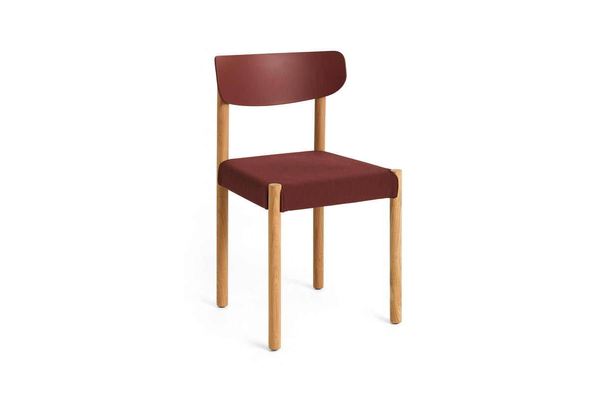 Pack Chair 11, olieret eg fra Hay - Sæde: Steelcut 655 - Ryglæn: Hull Red - Jacobsen Plus