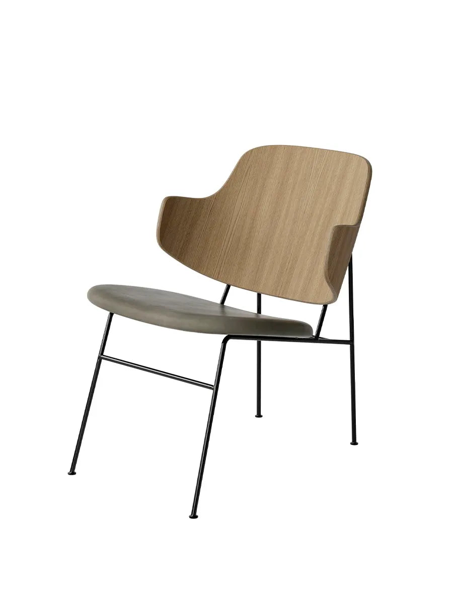 The Penguin Lounge Chair, Læder fra Audo Copenhagen