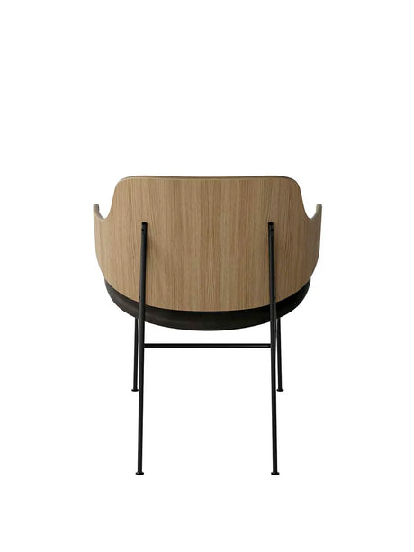 The Penguin Lounge Chair, Læder fra Audo Copenhagen - Walnut / Dakar 0250 - Jacobsen Plus