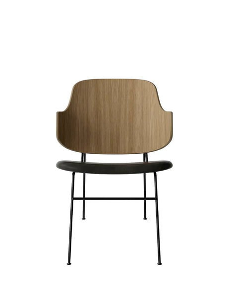 The Penguin Lounge Chair, Læder fra Audo Copenhagen - Natural Oak / Dakar 0842 - Jacobsen Plus