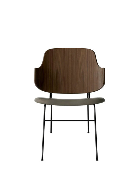 The Penguin Lounge Chair, Læder fra Audo Copenhagen - Walnut / Dakar 0329 - Jacobsen Plus