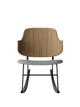 The Penguin Rocking Chair, Polstret fra Audo Copenhagen - Natural Oak / Re-wool 218 - Jacobsen Plus