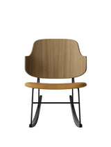 The Penguin Rocking Chair, Læder fra Audo Copenhagen - Natural Oak / Dakar 0250 - Jacobsen Plus