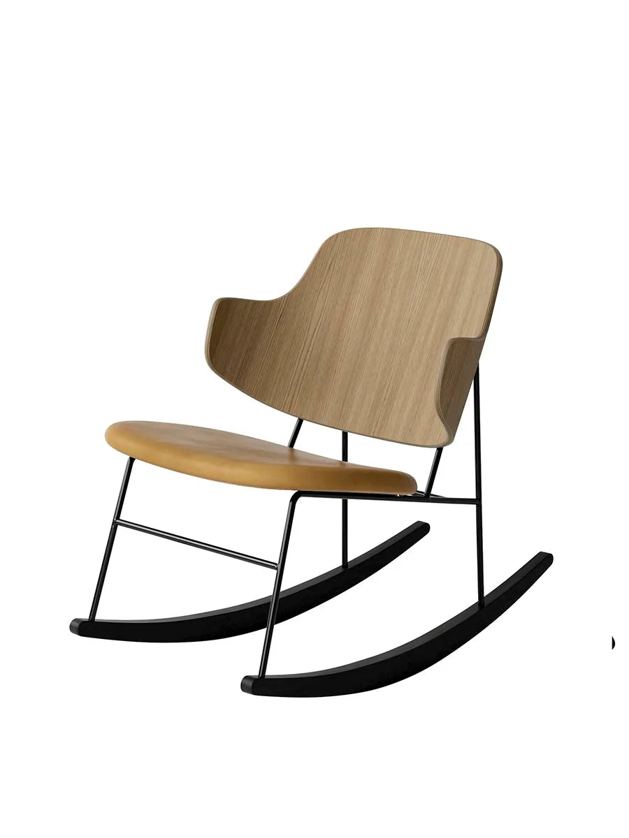The Penguin Rocking Chair, Læder fra Audo Copenhagen - 9 - Jacobsen Plus