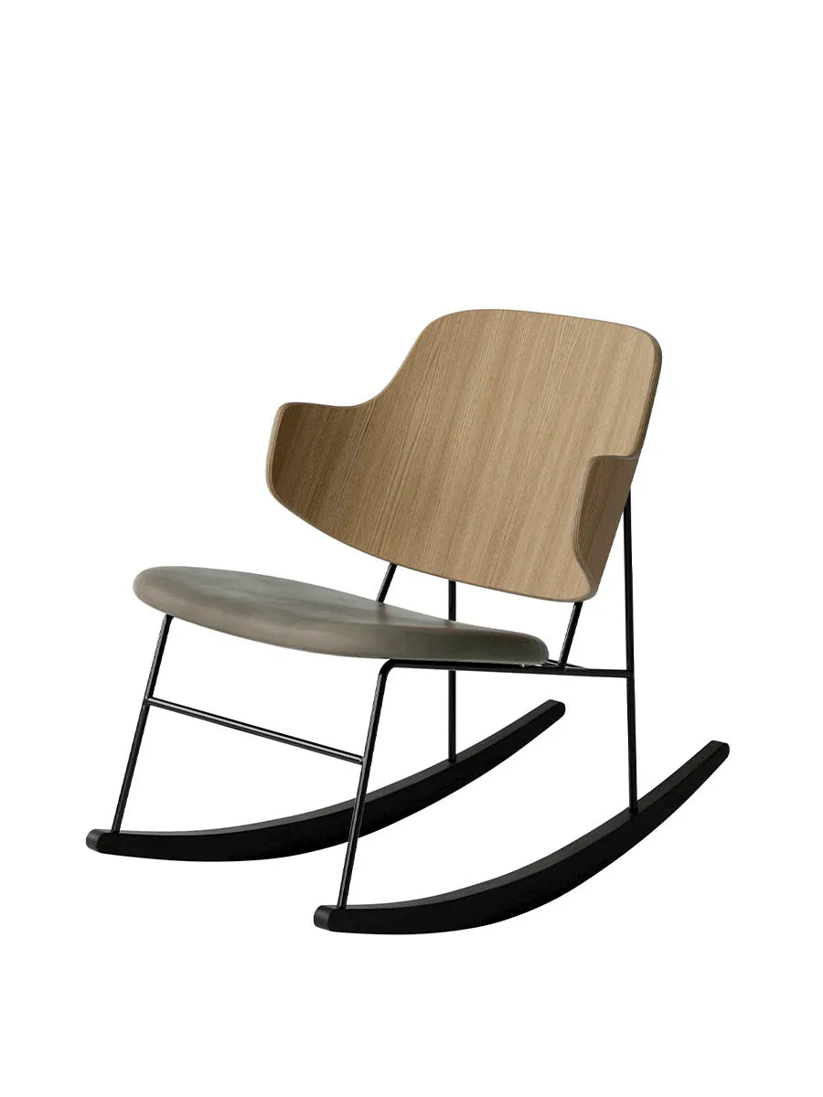 The Penguin Rocking Chair, Læder fra Audo Copenhagen - 12 - Jacobsen Plus
