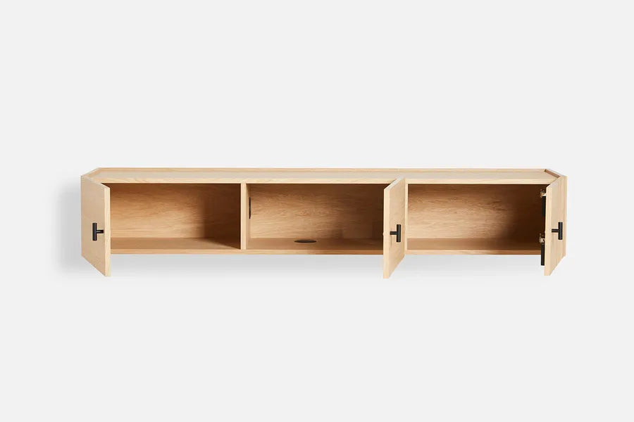 Array Low Sideboard, wall-mounted fra Woud - 4 - Jacobsen Plus