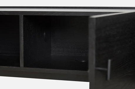 Array Low Sideboard, wall-mounted fra Woud - Sort - Jacobsen Plus