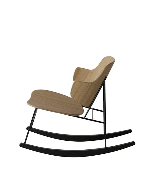 The Penguin Rocking Chair, Finer fra Audo Copenhagen - Natural oak - Jacobsen Plus