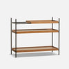 Walnut: 2 wide, 1 short