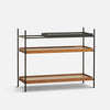 Black: 1 short - Walnut: 2 wide