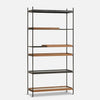 Black: 2 wide - Walnut: 2 wide, 2 short