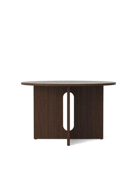 Androgyne Dining Table Ø120 dark stained oak fra Audo Copenhagen - 1 - Jacobsen Plus