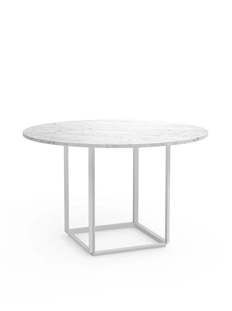 Florence spisebord Ø120, white carrera fra New Works - 1 - Jacobsen Plus