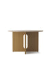 Androgyne Dining Table Ø120 natural oak, sand sten fra Audo Copenhagen