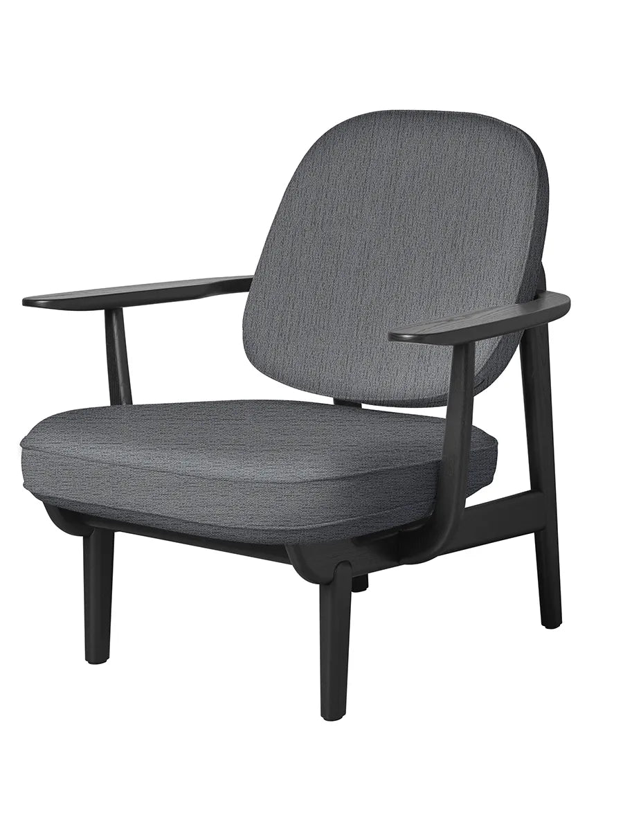 Fred Lænestol, sortfarvet ask fra Fritz Hansen