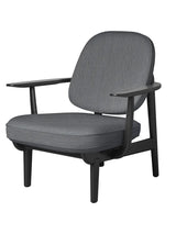 Fred Lænestol, sortfarvet ask fra Fritz Hansen - Christianshavn / LIGHT GREY (1171) - Jacobsen Plus
