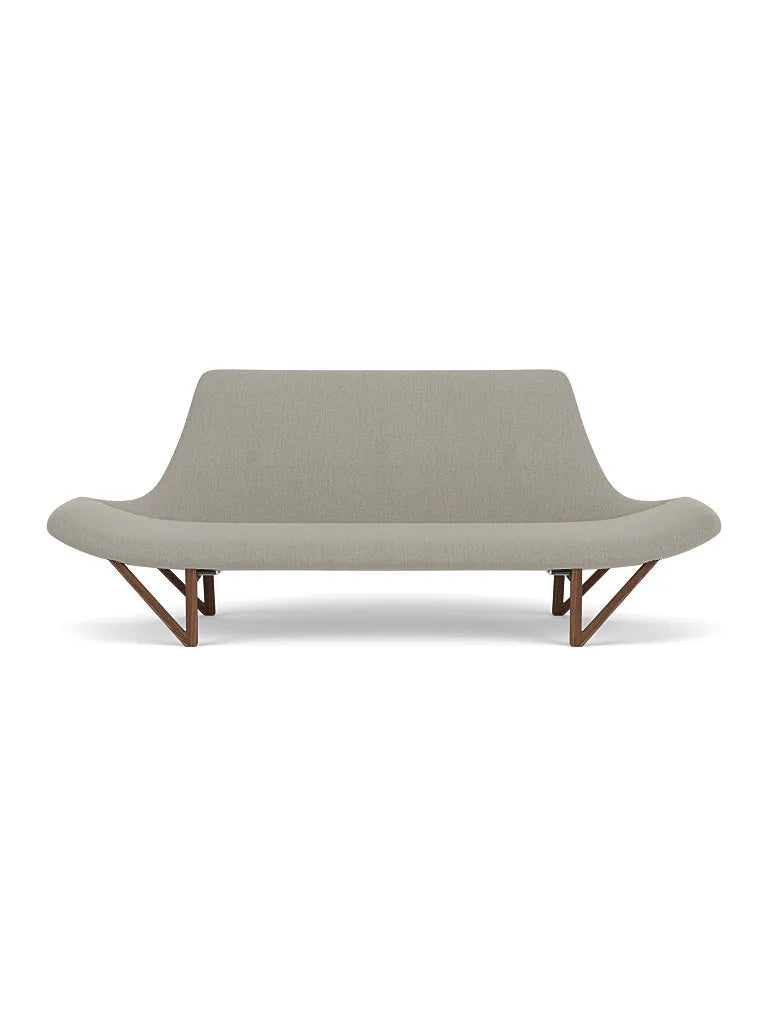 Pagode Sofa fra Audo Copenhagen - Valnød - Re-Wool 218 - Jacobsen Plus
