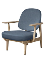 Fred Lænestol, lakeret eg fra Fritz Hansen - Christianshavn / LIGHT BLUE (1152) - Jacobsen Plus