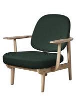 Fred Lænestol, lakeret eg fra Fritz Hansen - Christianshavn / DARK GREEN UNI (1160) - Jacobsen Plus