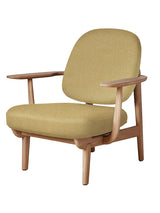Fred Lænestol, olieret eg fra Fritz Hansen - Christianshavn / YELLOW (1110) - Jacobsen Plus