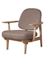 Fred Lænestol, olieret eg fra Fritz Hansen - Christianshavn / LIGHT RED UNI (1130) - Jacobsen Plus