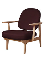 Fred Lænestol, olieret eg fra Fritz Hansen - Christianshavn / RED (1141) - Jacobsen Plus