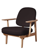Fred Lænestol, olieret eg fra Fritz Hansen - Christianshavn / DARK RED (1142) - Jacobsen Plus
