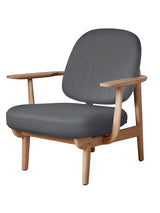 Fred Lænestol, olieret eg fra Fritz Hansen - Christianshavn / LIGHT GREY (1171) - Jacobsen Plus