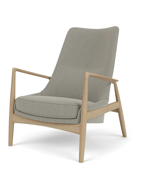 The Seal Lounge Chair, High Back fra Audo Copenhagen - Eg - Re-Wool 218 - Jacobsen Plus