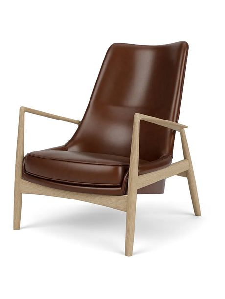 The Seal Lounge Chair, High Back fra Audo Copenhagen - Eg - Dakar 0329 - Jacobsen Plus