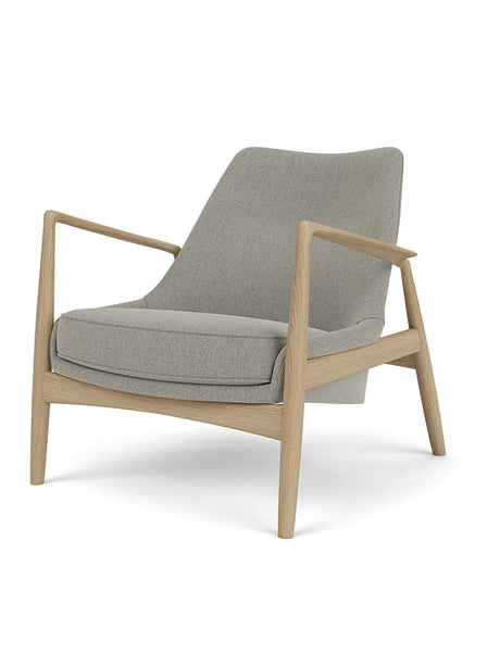 The Seal Lounge Chair, Low Back fra Audo Copenhagen - Eg - Re-Wool 218 - Jacobsen Plus
