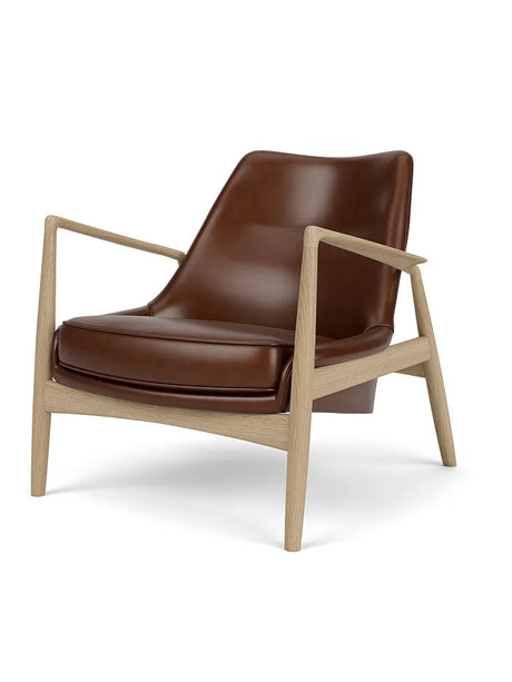 The Seal Lounge Chair, Low Back fra Audo Copenhagen - Eg - Dakar 0329 - Jacobsen Plus