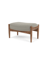 The Seal Ottoman fra Audo Copenhagen - Valnød - Re-Wool 218 - Jacobsen Plus