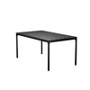 Sort aluminium stel - sort aluminium bordplade