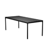 Sort aluminium stel - sort aluminium bordplade