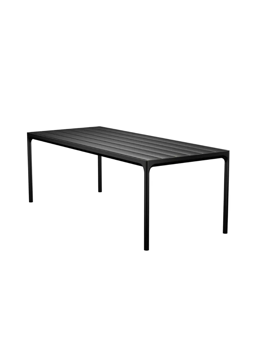  - Sort aluminium stel - sort aluminium bordplade - Jacobsen Plus